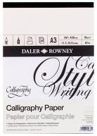 Альбом для каллиграфии CALLIGRAPHY 90г/кв.м (А3) 297х420мм 30л. по 1 195.00 руб от Daler-rowney