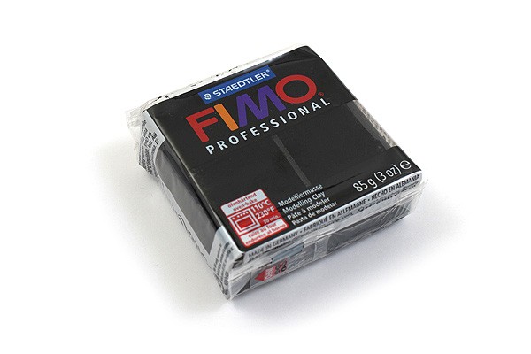 Пластика FIMO PROFESSIONAL цв.№9 черный, брикет 85г по 579.00 руб от Staedtler