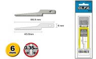 Набор лезвий пильных для ножа АК-4, 3 шт, 63,5х43,5мм, сталь по 714.00 руб от Olfa