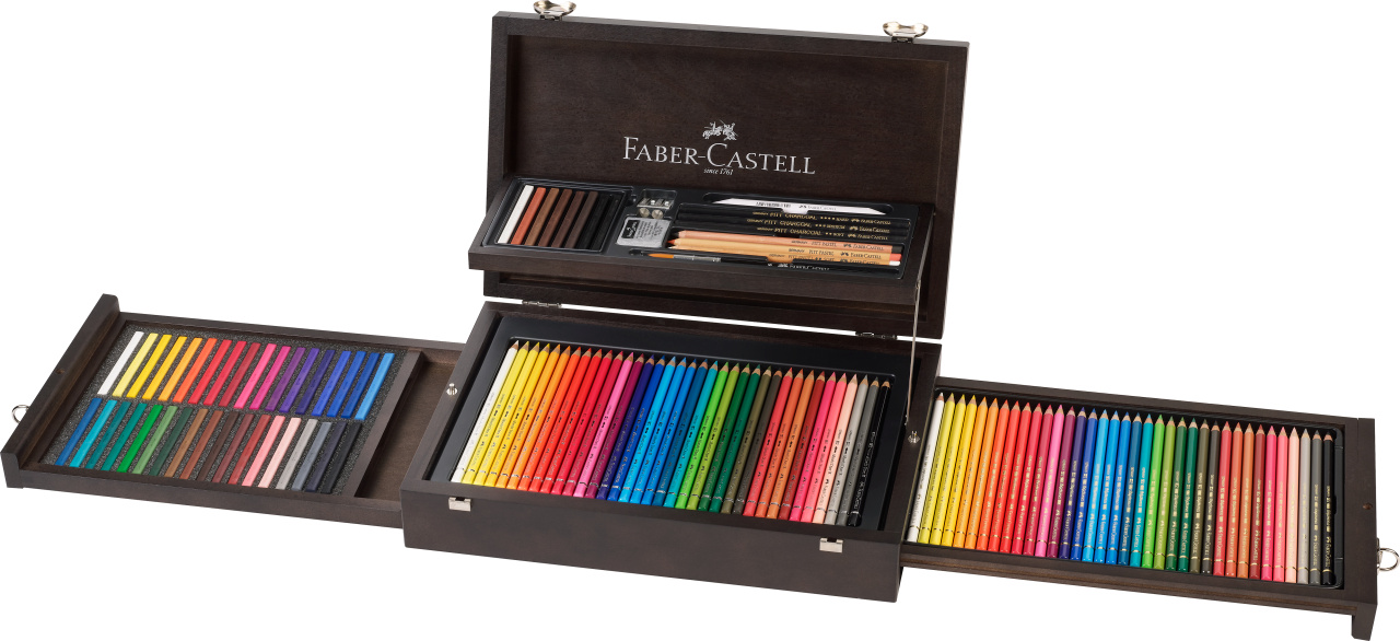 Набор карандашей Art&Graphic Collection 126 шт. (114 карандашей + аксессуары), деревянная уп-ка по 34 599.00 руб от Faber-Castell
