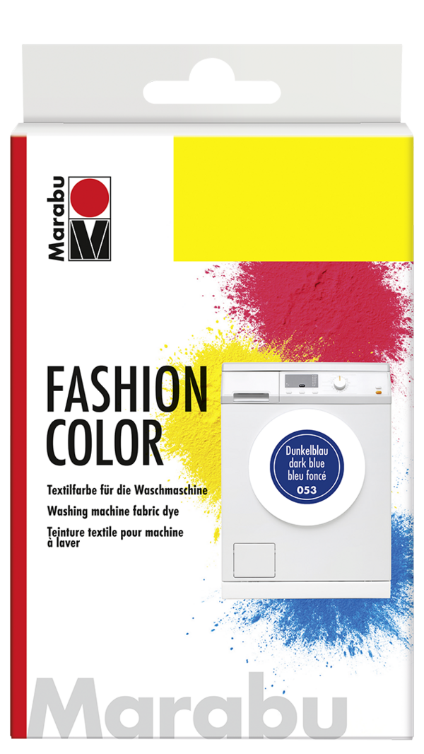 Краска для ткани FASHION COLOR для окрашивания в стиральной машине темно-синий по 830.00 руб от Marabu