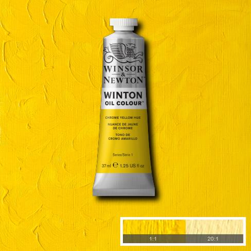 Краска масляная WINTON серия 1 цв.№149 хром желтый аналог туба 37мл по 520.00 руб от Winsor&Newton