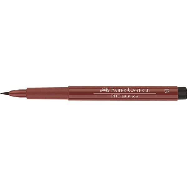 Ручка-кисточка капиллярная PITT ARTIST PEN BRUSH цв.№192 индийский красный по 199.00 руб от Faber-Castell