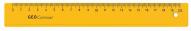 Линейка пластиковая прозрачная желтая, с канавкой для туши, 30см по 276.00 руб от Aristo