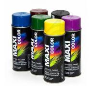 Эмаль-аэрозоль MAXI COLOR матовая, черный, 400мл Эмаль-аэрозоль MAXI COLOR матовая, черный, 400мл