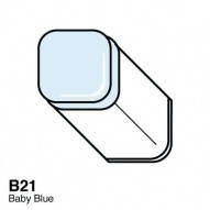 Маркер CLASSIC на спирт.основе два пера цв.B21 голубой детский по 641.00 руб от COPIC Markers