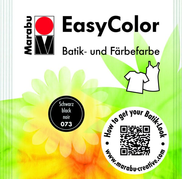Краска для окрашивания ткани EASY COLOR черный 25г по 306.00 руб от Marabu