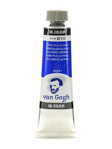Краска масляная VAN GOGH цв.№512 кобальт синий ультрамарин туба 40мл цена  531.00 руб купить с доставкой.