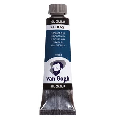 Краска масляная VAN GOGH цв.№522 бирюзовый синий туба 40мл по 508.00 руб от Royal Talens