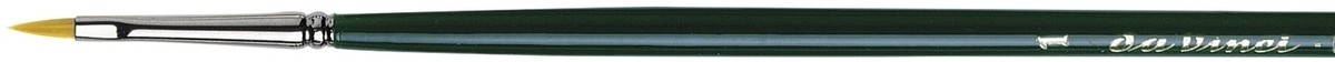 Кисть для масла синтетика плоская овальная NOVA-1875 №1 ручка длинная по 299.00 руб от Da Vinci