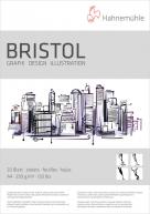 Альбом для графики BRISTOL 250г/кв.м (А4) 210х297мм 20л.
