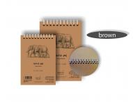 Скетчбук SKETCH PAD NATURAL BROWN 135г/кв.м (А4) 210х297мм 80л. на спирали от SM-LT по 1 017.00 руб Скетчбук SKETCH PAD NATURAL BROWN 135г/кв.м (А4) 210х297мм 80л. на спирали по 1 017.00 руб от SM-LT