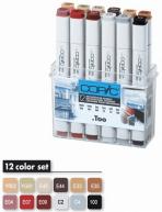 Набор маркеров COPIC CLASSIC ARCHITECTURE COLOURS 12шт. пластиковая уп-ка Набор маркеров COPIC CLASSIC ARCHITECTURE COLOURS 12шт. пластиковая уп-ка