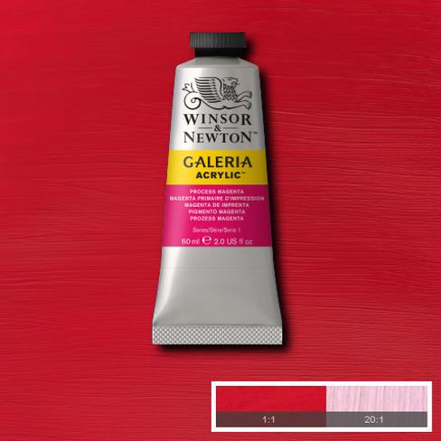 Краска акриловая GALERIA серия 1 цв.№533 красный анилин обработанный туба 60мл по 505.00 руб от Winsor&Newton