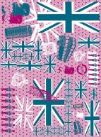 Бумага для декопатча 30х39см Decopatch Pink №580 Англия розовая по 10.00 руб от Decopatch