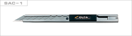 Нож OLFA SAC-1 для макетирования, для графических работ, сегментированное лезвие 9мм, по 1 008.00 руб от Olfa