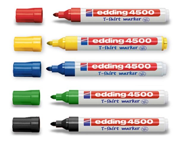 Маркер по ткани EDDING 4500, d:2-3мм, неоновый фиолетовый по 250.00 руб от Edding
