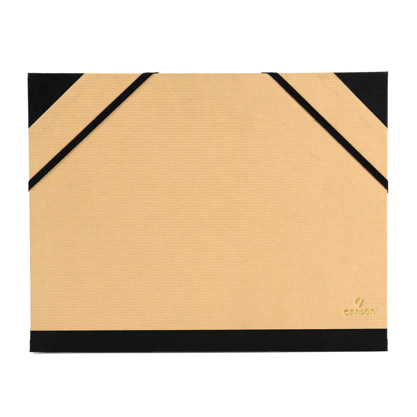 Папка картонная 610х810мм с резинками TENDANCE, бежевая по 3 370.00 руб от Canson