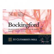 Альбом для акварели BOCKINGFORD HP 300г/кв.м 130х180мм мелкое зерно 12л. склейка по 1 144.00 руб от St Cuthberts Mill