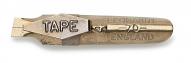 Перо для орнамента и черчения №4 TAPE бронзовое, линия 4мм по 180.00 руб от Manuscript pen company