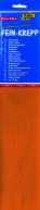 Бумага креп цветная FOLIA 32г/кв.м 500х2500мм оранжевый светлый