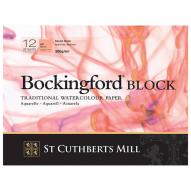 Альбом для акварели BOCKINGFORD HP 300г/кв.м (А3) 297х420мм мелкое зерно 12л. склейка по 3 226.00 руб от St Cuthberts Mill