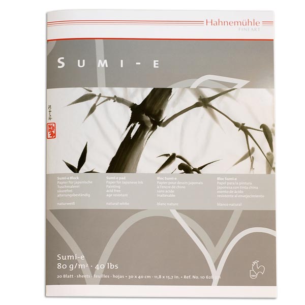 Альбом для каллиграфии SUMI-E 80г/кв.м 240х320мм 20л. по 1 602.00 руб от Hahnemuhle