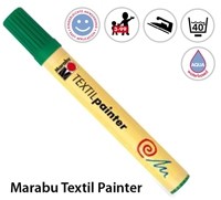 Маркеры TEXTIL PAINTER для светлых тканей, d:1-2мм, 2-4мм; в ассортименте по 99.00 руб от Marabu
