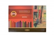Набор пастели масляной твердой GIOCONDA 36цв. картонная упаковка Набор пастели масляной твердой GIOCONDA 36цв. картонная упаковка