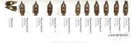 Перья для каллиграфии MANUSCRIPT ROUND HAND бронзовые; в ассортименте по 140.00 руб от Manuscript pen company