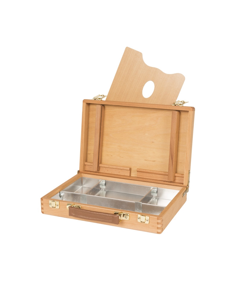 Ящик для красок 20х30х3см деревянный с металлической кассетницей 1,5кг по 12 435.00 руб от Mabef