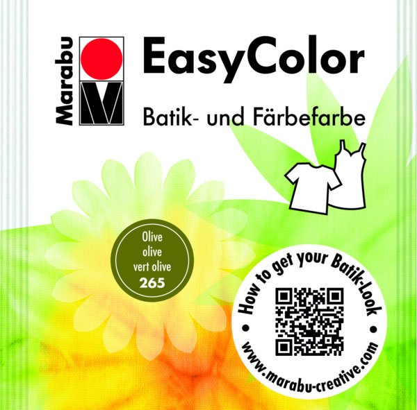 Краска для окрашивания ткани EASY COLOR оливковый 25г по 306.00 руб от Marabu