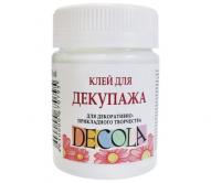 Клей для декупажа DECOLA банка 50мл от ЗХК Невская палитра по 174.00 руб Клей для декупажа DECOLA банка 50мл по 174.00 руб от ЗХК Невская палитра