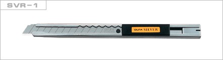 Нож OLFA Silver SVR-1 для макетирования, стальной корпус, лезвие 9мм  по 989.00 руб от Olfa