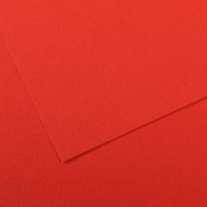 Бумага для пастели MI-TEINTES 160г/кв.м 500х650мм цв.№506 красный мак по 132.00 руб от Canson