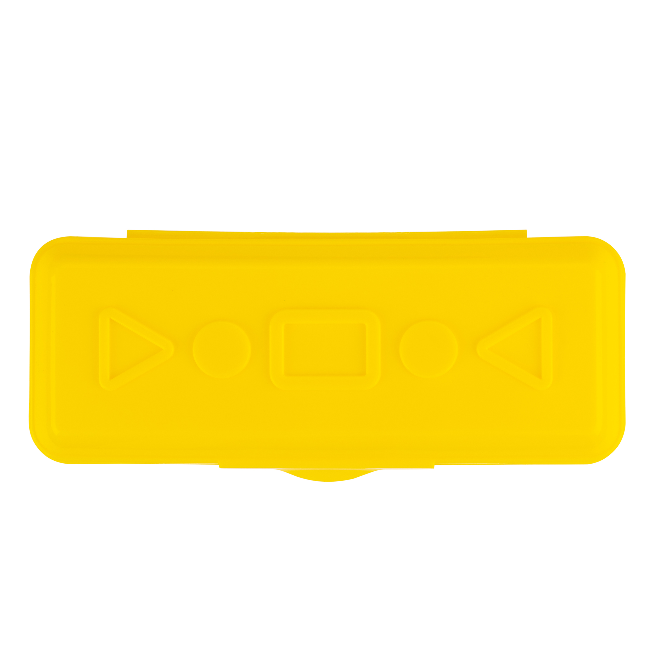 Пенал пластиковый ЦВЕТИК желтый по 91.00 руб от Невская палитра