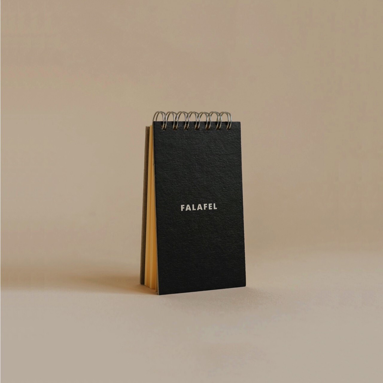 Блокнот для зарисовок FALAFEL BLACK 80г/кв.м 70х120мм 60л. по 150.00 руб от Falafel books