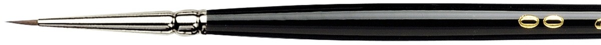 Кисть для акварели колонок круглая MAESTRO-10 №0/2 ручка короткая по 699.00 руб от Da Vinci