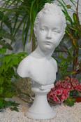 Гипсовая фигура бюст девочки, портрет Луизы Брогниарт, 52см по 1 799.00 руб от Статуя
