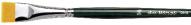 Кисть синтетика плоская NOVA-1374 ONE STROKE №14 ручка короткая