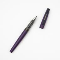 Ручка перьевая EF 0,4мм конвертер фиолетовый
