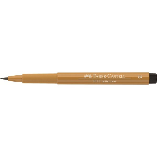 Ручка-кисточка капиллярная PITT ARTIST PEN BRUSH цв.№268 зеленое золото по 199.00 руб от Faber-Castell