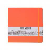 Скетчбук для графики SKETCHMARKER 140г/кв.м 200х200мм 80л. неоновый коралл Скетчбук для графики SKETCHMARKER 140г/кв.м 200х200мм 80л. неоновый коралл