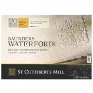 Альбом для акварели SAUNDERS WATERFORD ROUGH хлопок 100% 300г/кв.м 310х410мм крупное зерно 20л. по 5 969.00 руб от St Cuthberts Mill