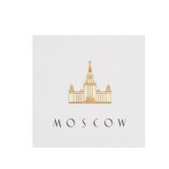 Значок металлический MOSCOW МГУ по 350.00 руб от Heart of Moscow