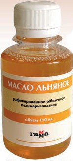 Льняное масло для картин