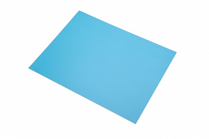Бумага цветная SIRIO 240г/кв.м (А4) 210х297мм синий бирюзовый по 9.00 руб от Sadipal