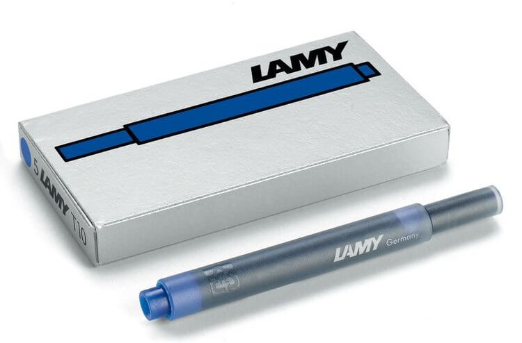 Картриджи для ручек LAMY T10 синие 5шт по 250.00 руб от LAMY