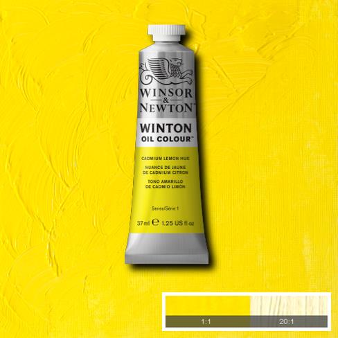 Краска масляная WINTON серия 1 цв.№087 кадмий лимонный аналог туба 37мл по 520.00 руб от Winsor&Newton