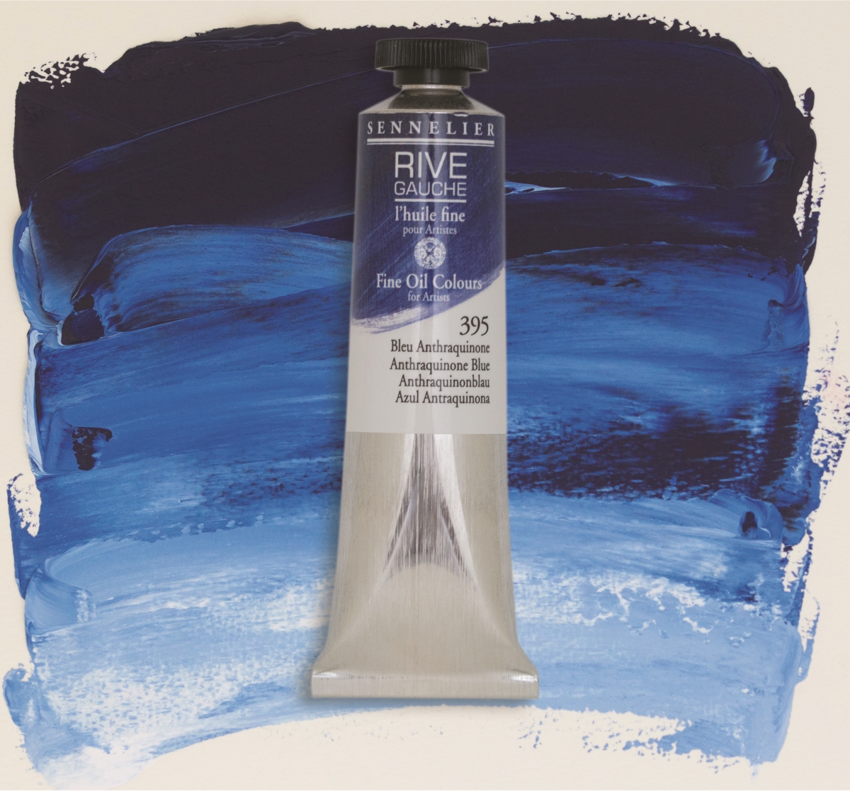 Краска масляная RIVE GAUCHE цв.№395 синий антрахинон туба 40мл по 373.00 руб от Sennelier